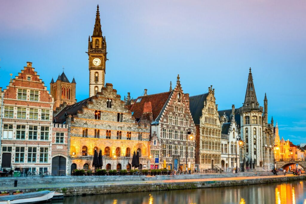 viaje en bicicleta gante