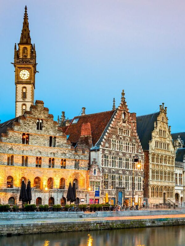 viaje en bicicleta gante